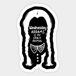 Wednesday Horror Sticker